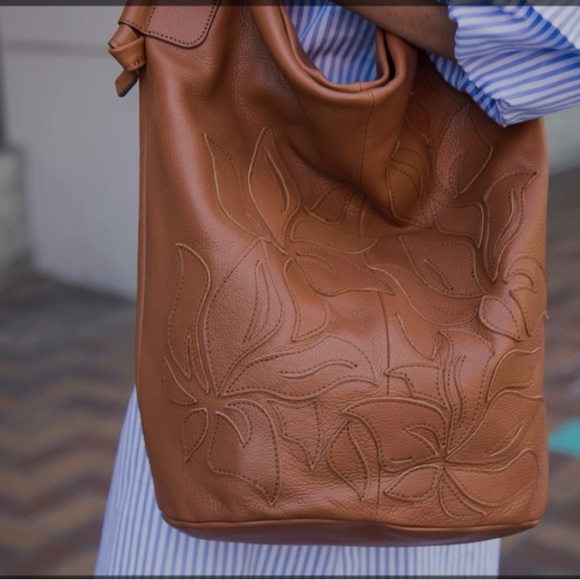 Foley + Corinna Handbags - Foley + Corinna Lilli bucket tote in honey brown